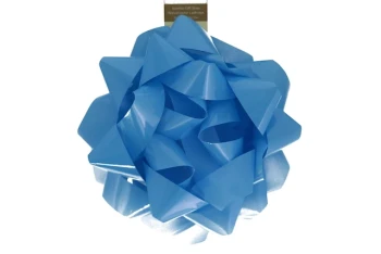 BABY BLUE GIANT BOW