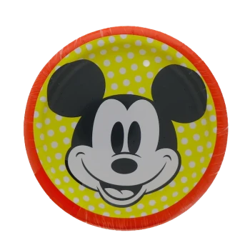 MICKEY MOUSE 7 INCH PLATE