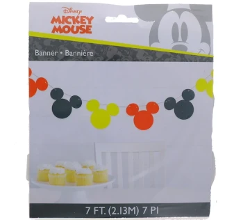 MICKEY MOUSE BANNER 7 FT