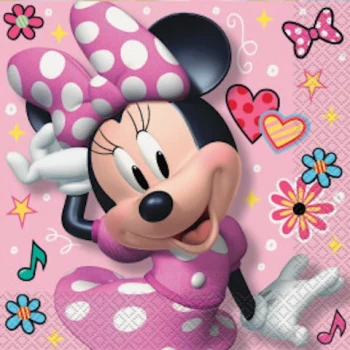 DISNEY MINNIE MOUSE LUNCHEON NAPKIN