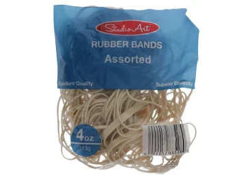 RUBBER BANDS ASST BANDS