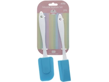 SILICONE SPATULA SET 2PC