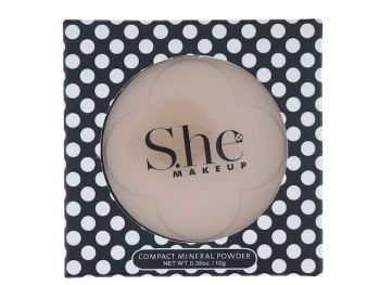 SHE COSMETICS PRESS POWDER SOFT BEIGE