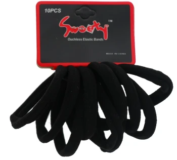 ELASTIC HAIR TIE 10 PACK