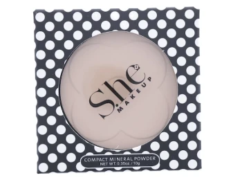 SHE COSMETICS PRESS POWDER NATURAL BEIGE