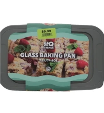 GLASS BAKING PAN