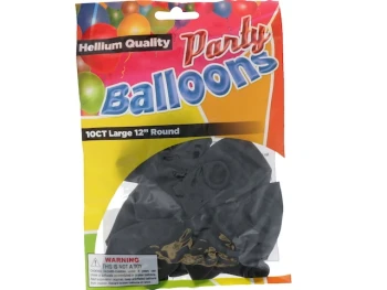 Purple 12 In Large Latex Party Balloons 5 Count