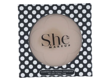 SHE COSMETICS PRESS POWDER MEDIUM BEIGE