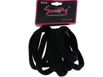 RUBBERBAND BLACK 8PC