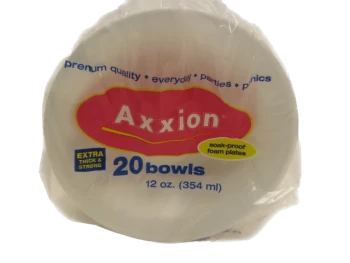 FOAM BOWL 6IN 12OZ 20CT
