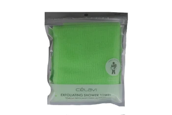 EXFOLIATING SHOWER TOWEL