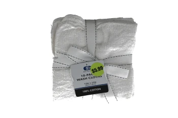 WASH CLOTH 10 PACK