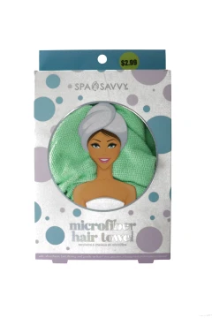 MICROFIBER HAIR TOWEL