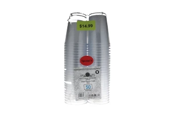 CLEAR CUPS 50 PACK