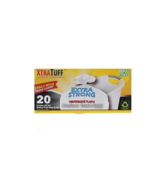 XTRA TUFF TRASH BAG 8GL 20 PACK