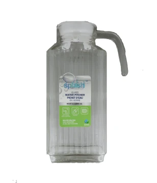 SPLASH GLASS WATER PITCHER 60.87 OZ