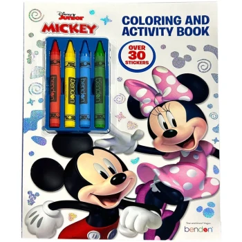 MINNIE MOUSE COLORING AND ACTIVITY BOOK