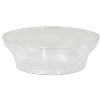 PLASTIC CLASSIC BOWL 10OZ 5 X 5 X 1.5 INCH