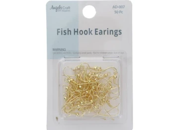 FISH HOOKS GOLD