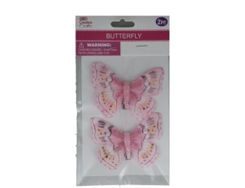PINK BUTTERFLY 2 PC