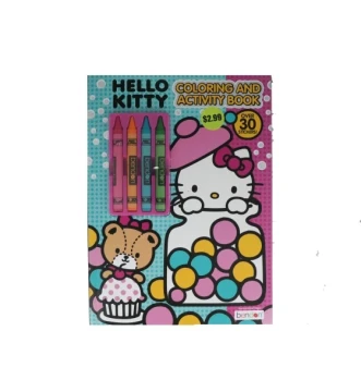 HELLO KITTY COLORING AND ACTIVITY BOOK