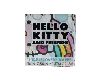 HELLO KITTY TABLE COVER 54 X 84 INCH