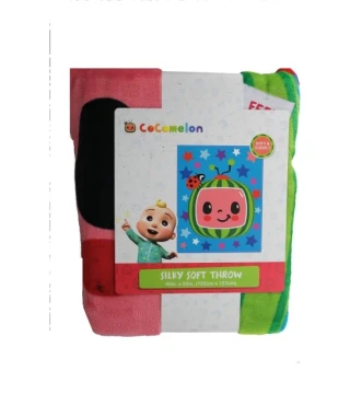 COCOMELON SILKY SOFT THROW