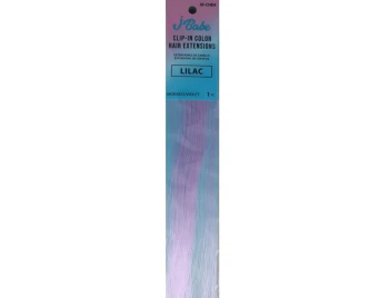 LILAC CLIP IN TINSEL HAIR EXTENSIONS