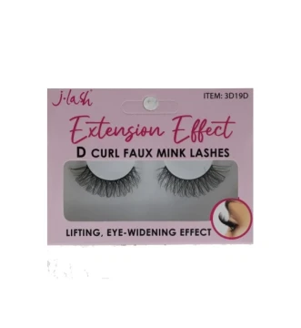 3D19D EXTENSION EFFECT FAUX MINK LASHES