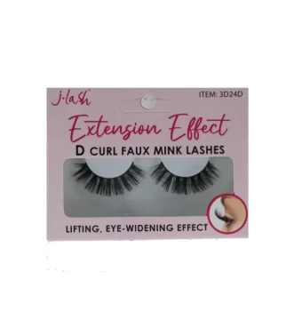 3D24D EXTENSION EFFECT FAUX MINK LASHES