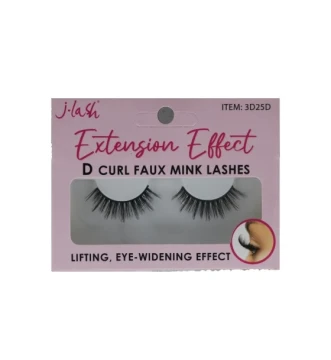 3D25D EXTENSION EFFECT FAUX MINK LASHES