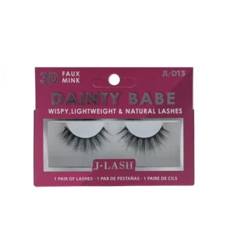 JL-C13 3D FAUX MINK LASHES DANITY BABE