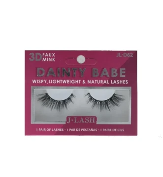 JL-D62 3D FAUX MINK LASHES DANITY BABE