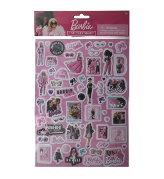 BARBIE 1 STICKER SHEET