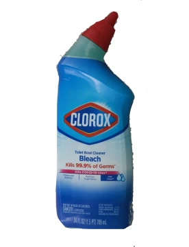 CLOROX BLEACH TOILET BOWL CLEANER