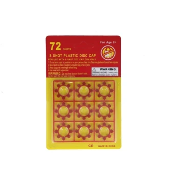 8 SHOT PLASTIC DISC CAP