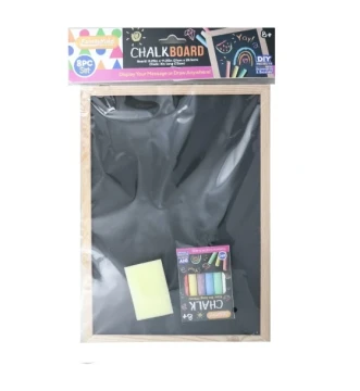 CHALKBOARD 8 PC SET