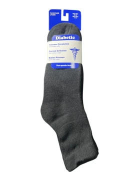 DIABETIC SOCKS SIZE -12 3 PACK