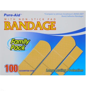 BANDAGE WITH NON STICK PAD