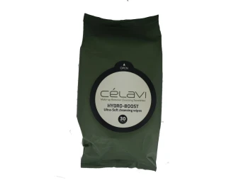 CELAVI HYDRO BOOST ULTRA SOFT CLEANSING WIPES