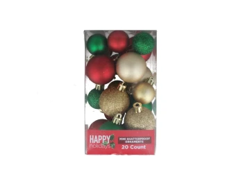 MIXED XMAS DECORATIONS LOC: G60 J68