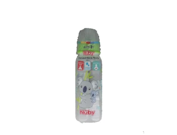 NUBY STANDARD NECK BOTTLE 8 OZ