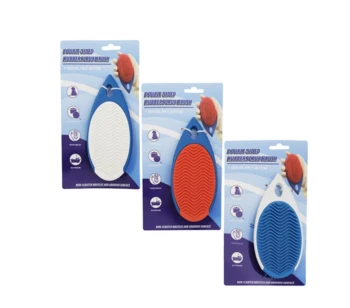 DOUBLE SIDED RUBBER SCRUB BRUSH