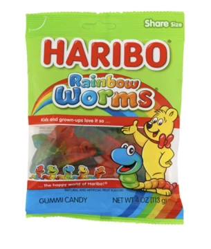HARIBO RAINBOW WORMS