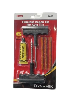 TUBLESS REPAIR KIT FOR AUTO TIRE