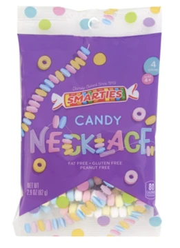 SMARTIES CANDY NECKLACE