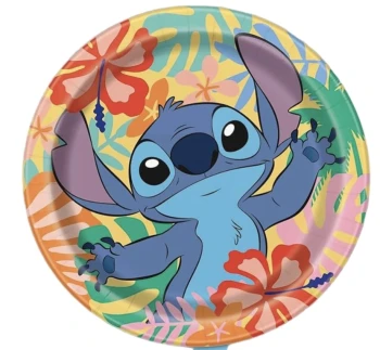 STITCH 9 INCH PLATE 8 COUNT