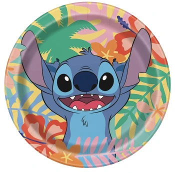 STITCH 7 INCH PLATE 8 COUNT