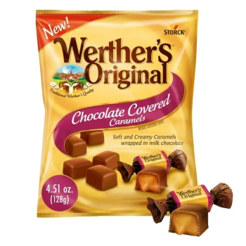 WERTHERS ORIGINAL CHOCOLATE COVERED CARAMELS