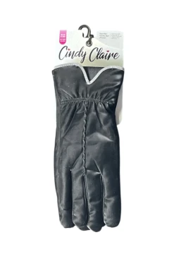 CINDY CLAIRE LADIES GLOVES WITH FUR LINING